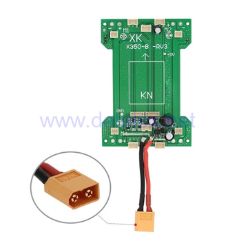 XK-X350 Stunt Air dancer drone spare parts power board - Click Image to Close